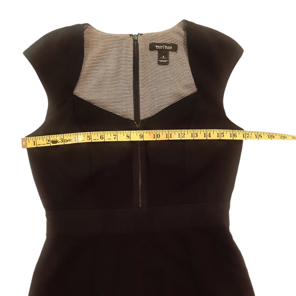 *SOLD* White House Black Market 2 Zippers Dress- SZ 6 - Picture 6 of 16